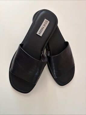Steve Madden KORA Women's Leather Sandal Sz 8